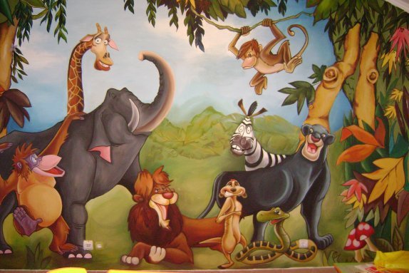 oslikavanje-zidova-u-decjoj-sobi