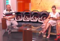Đorđe i Marija Gaćeša sa svojih petoro dece