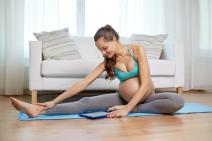 Trudnica, vežbe, trening