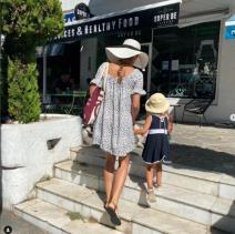 Novak i Jelena Đoković sa decom