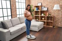 Trudnica, težina, kilogrami, merenje, vaga