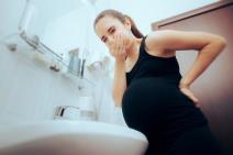 Trudnoća, mučnina, trudnica, gorušica