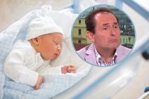 Saša Milićević, beba