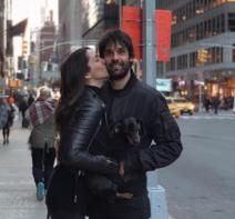 Jelisaveta Orašanin i Miloš Teodosić