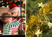 Opasan ukras za jelku ako imate malo dete.