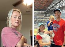 Ogroman trudnički stomak.