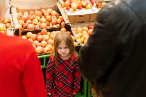 Kako da smirite dete u supermarketu.