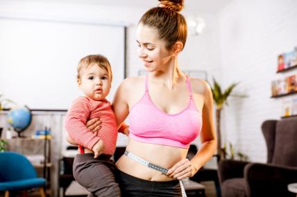 Trening, mršavljenje, mama, posle porođaja