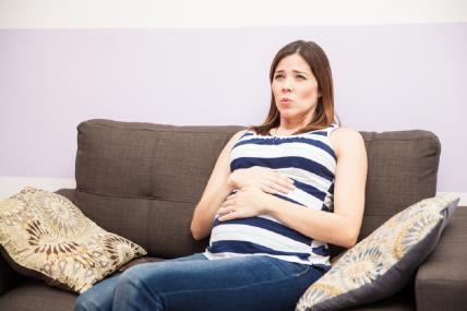 Trudnica, porodilja, kontrakcije