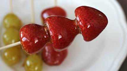 Recept za ušećerene jagode.