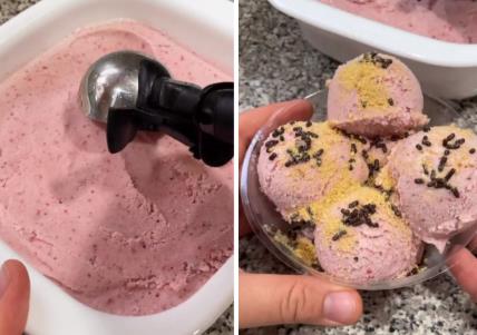 Recept za domaći sladoled bez šećera za decu.