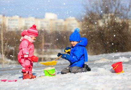 10 aktivnosti za decu na snegu
