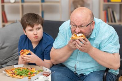Kako očeva gojaznost utiče na decu
