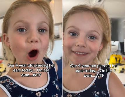 devojčica sama probušila uši maminom minđušom.jpg