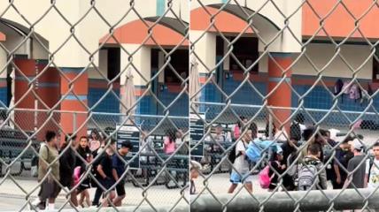 Brat sa drugarima ispratio sestru u vrtić