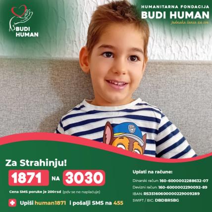 Pomoć za Strahinju Milovanovića