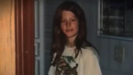 Rosalin Mekginis kao devojčica