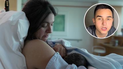 Majka doji bebu; Ognjen Stamenić