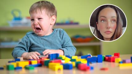 Dete plače u vrtiću; Marija Vanezi