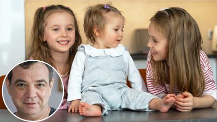 Devojčice, muškarac