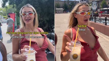 Trudna Amerikanka u Srbiji