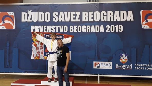 Uspešni džudista Veljko Varničić