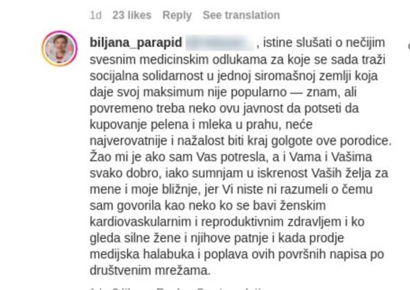 Komentari doktorke