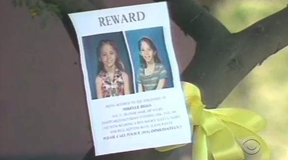 Flajer koju nudi nagradu za informacije o Mikele Bigs