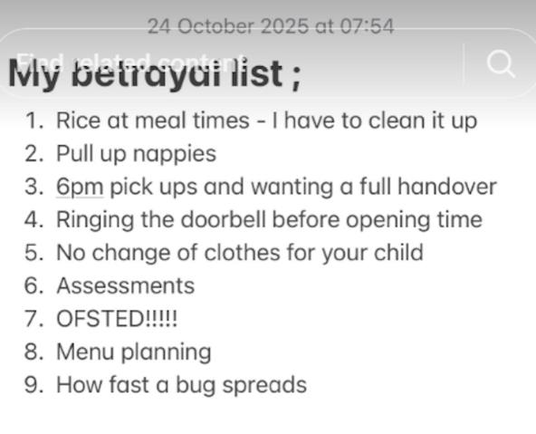 Lista stvari koje nerviraju vaspitačicu