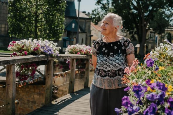 Baka šeta ulicom u Holandiji