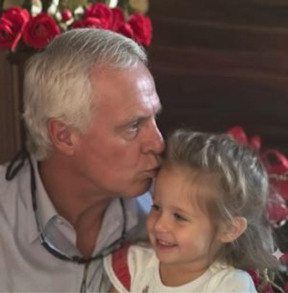 Dejvid Hoper sa ćerkom Avom