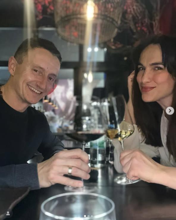 Marijana Mikulić sa mužem