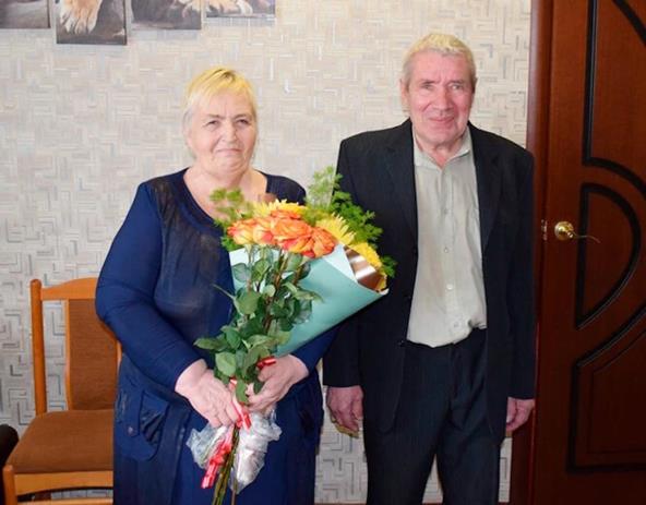 Valentina Hromih sa suprugom