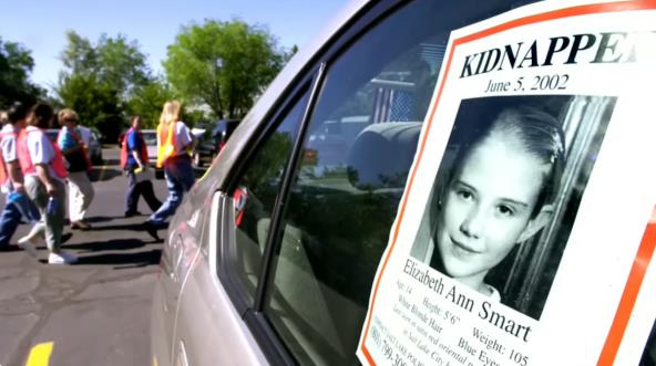 Flajeri sa slikama nestale Elizabet Smart