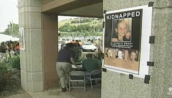 Flajer sa slikom otete Elizabet Smart