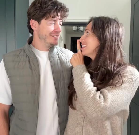 Imodžen Horton sa mužem