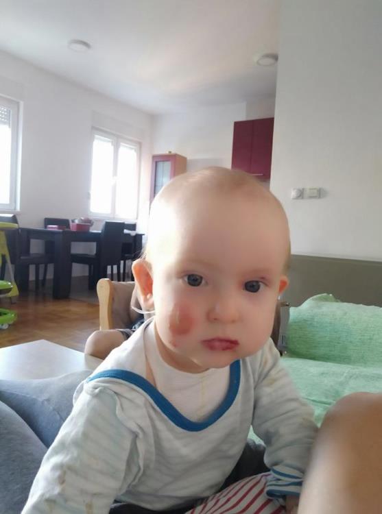 Marko kad je bio beba