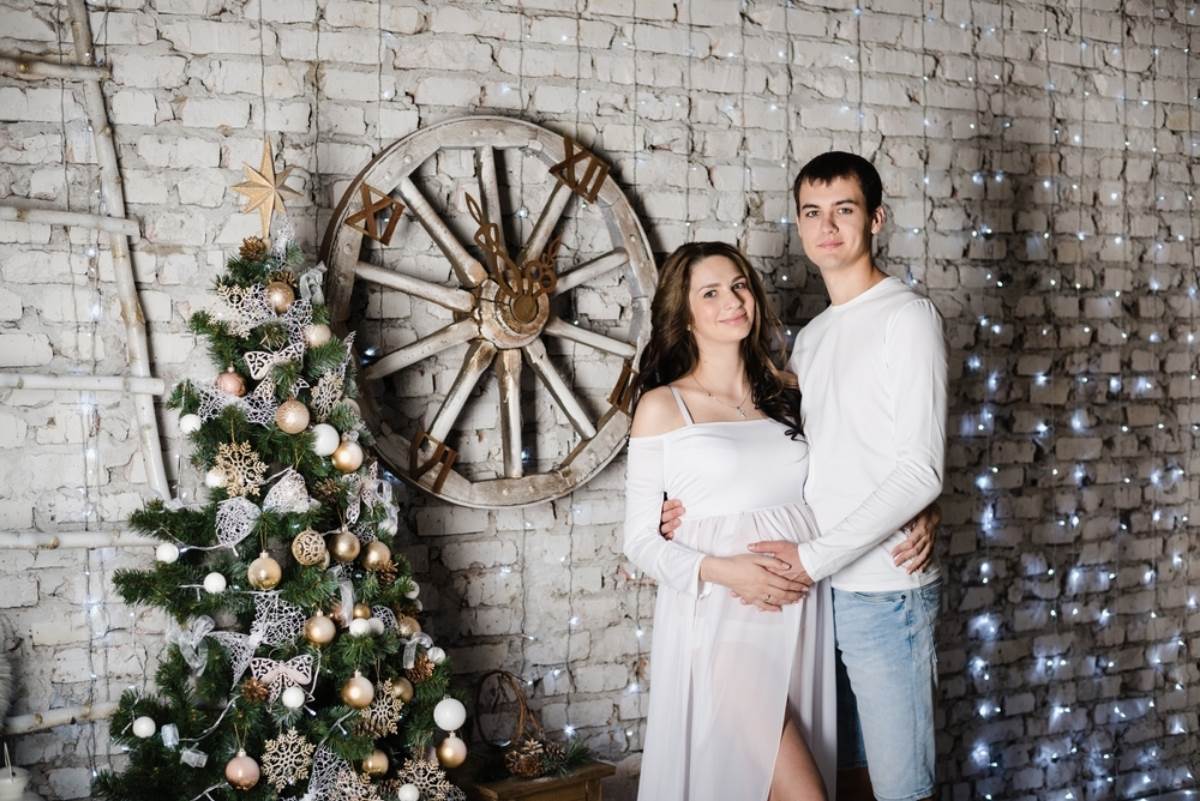 Trudnica, Nova godina, haljina