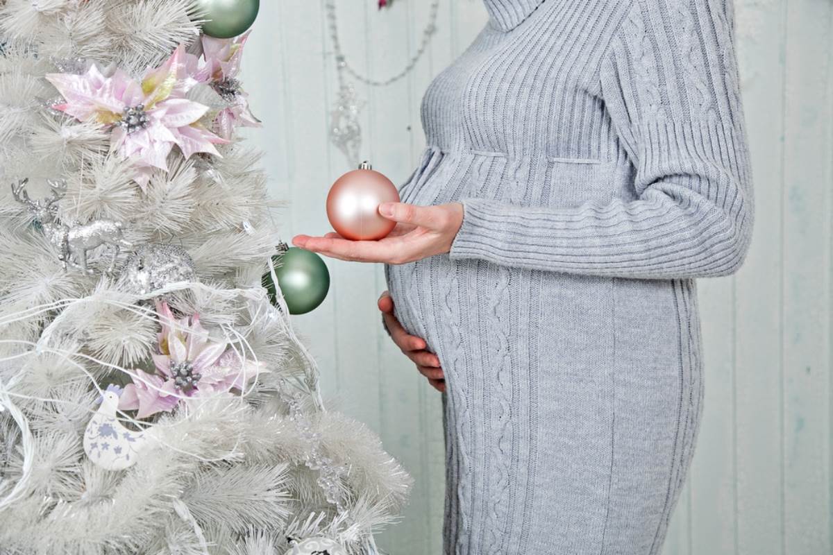 Trudnica, Nova godina, haljina