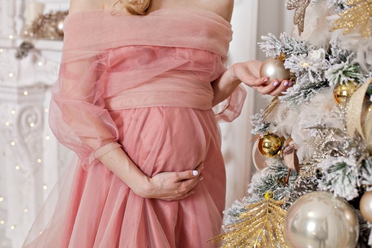 Trudnica, Nova godina, haljina