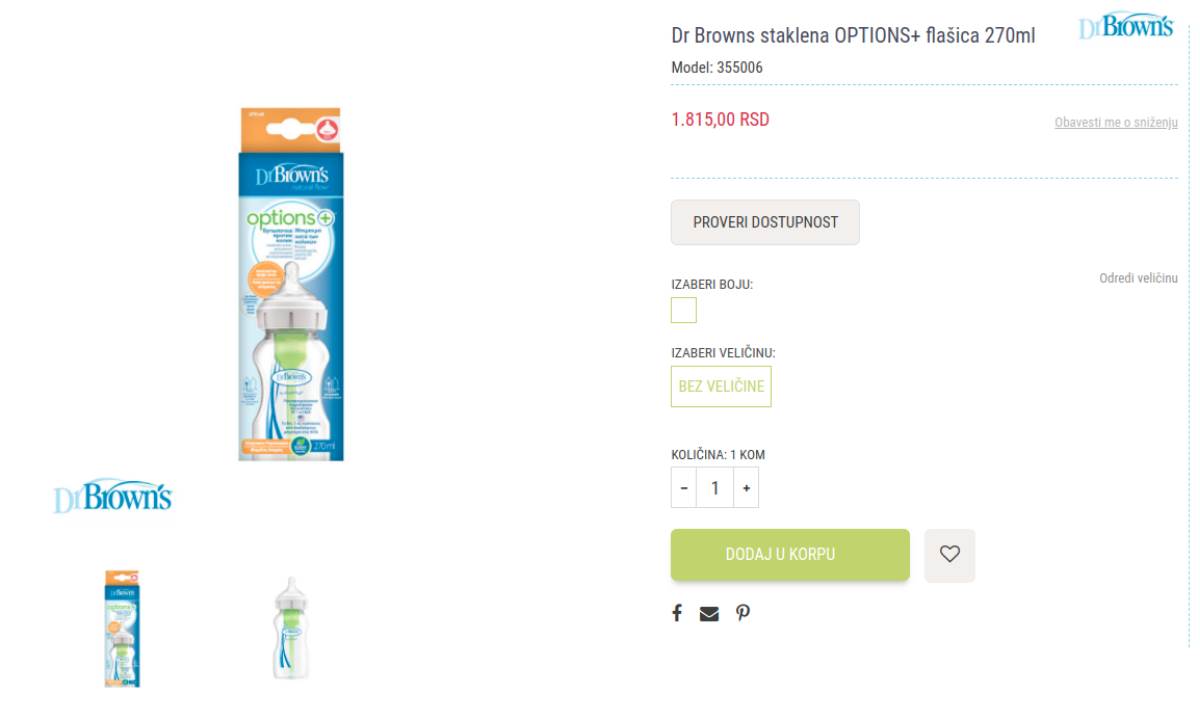 Flašice koje pomažu kod grčića