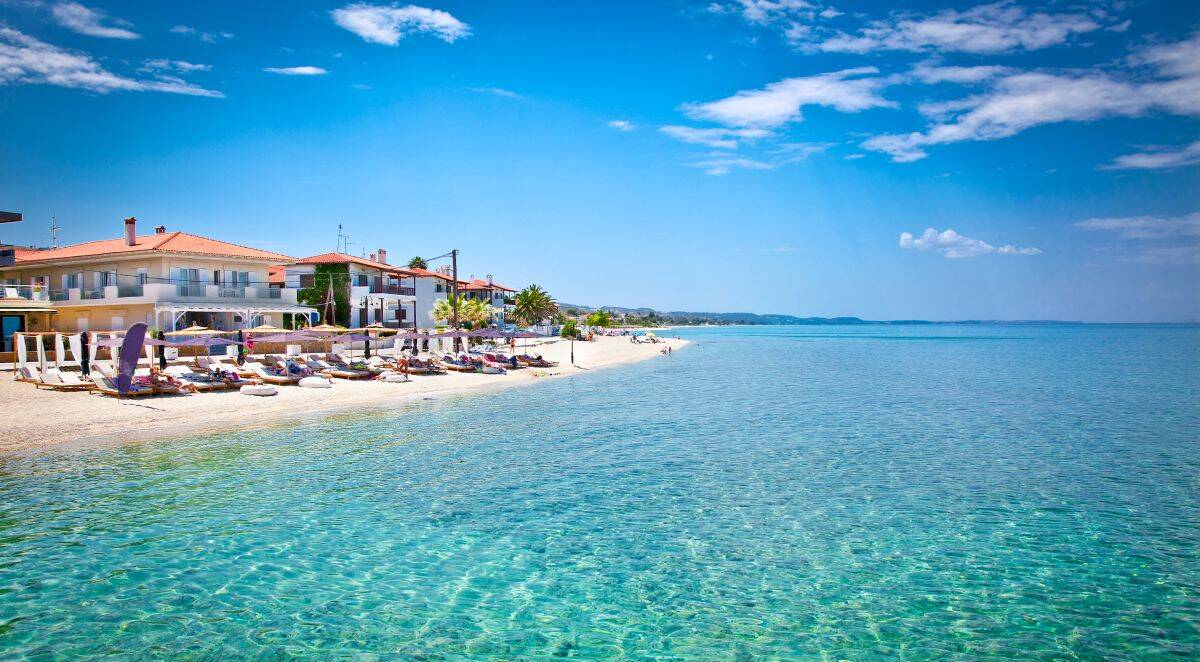 Pefkohori plaža
