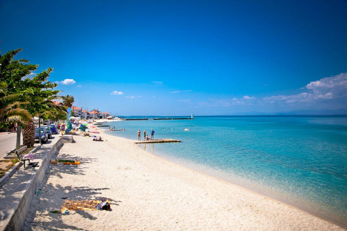Pefkohori plaža